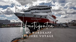 Hurtigruten MS Nordkapp  the Coastal Voyage  June 2024 [upl. by Aymahs]