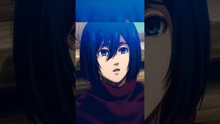 Mikasa best female character ❤️🥹 aot anime shortsfeed [upl. by Sherrod]