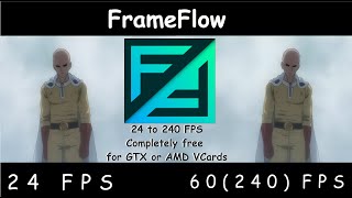 The future of video FLOWFRAMES and 24 to 240 FPS [upl. by Scevour]