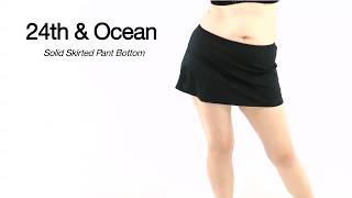 24th amp Ocean Swim Skirt  SwimOutletcom [upl. by Jordans]