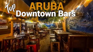 3 MUST VISIT BARS in OranjeSTAD ARUBA [upl. by Nevsa]