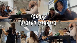 a freaky day in design school  design school diaries [upl. by Norad]