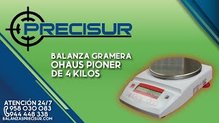 🆗 Balanza de Precisión Ohaus Pioner Cp4102​ de 4 Kilos para Laboratorio [upl. by Adiene]