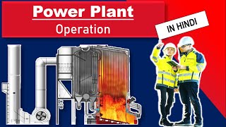 boiler operation  steam boiler  thermal power plant working [upl. by Tollmann]