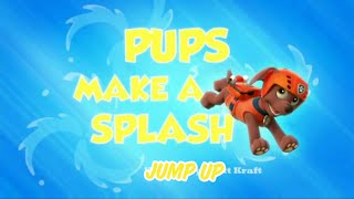 Pups Make A Splash Jump Up By JJ THEBEAST [upl. by Bev460]