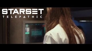 STARSET  Telepathic Official Music Video [upl. by Tterrab15]