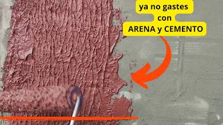 Sabias que ya no NECESITAS ARENA Y CEMENTO PARA REVOCAR TU PARED ESTO LO CAMBIA TODO [upl. by Aenotna]