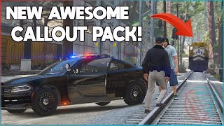 NEW Awesome Callouts  SpeedyPursuit  GTA 5 LSPDFR Ep908 [upl. by Ynatsed]