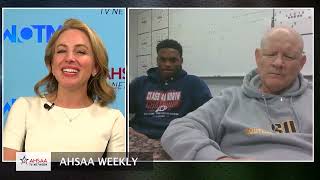 DaMarion “Fluff” Bothwell and Coach Phil Phillips from Oneonta High School join AHSAA TV Weekly [upl. by Mcneil]