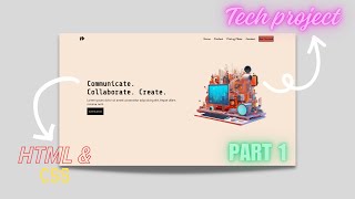 Creating Tech based webpage  Part  1  Dynamic Web [upl. by Retnuh272]