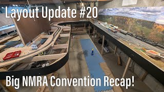 Best Ops so far Convention Recap and Layout Progress  Finger Lakes Railway Layout Update 20 [upl. by Lilyan]