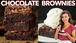 The Best Fudgy BROWNIES RECIPE I Ever Made [upl. by Yanffit]