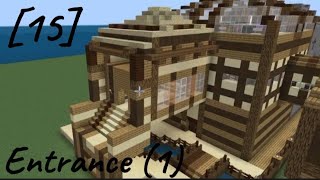 How To Build Stampys Lovelier World 15 Entrance Part 1 [upl. by Yllus]