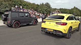 MercedesAMG GLE63 S vs BRABUS 700 MercedesAMG G63 G Class [upl. by Marciano]