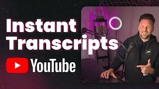 3 Free Ways to Get Any YouTube Video Transcript No Software Needed [upl. by Enelyw]