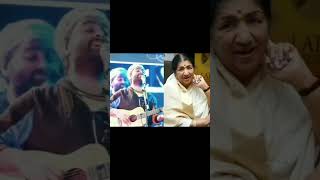 Arijit Singh Tribute Lata Mangeshkar 🔥 shorts arijitsingh latamangeshkar [upl. by Bambi982]