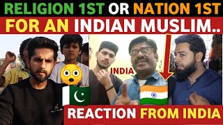 RELIGION 1ST OR NATION 1ST FOR INDIAN MUSLIM  INDIAN MUSLIM REPLY TO PAKISTAN  VIRAL VIDEO REAL TV [upl. by Tomlin]