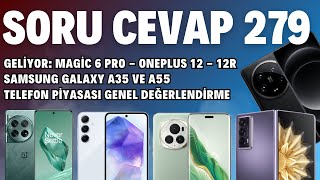 Soru Cevap 279  Yeni gelecek telefonlar  Telefon piyasası genel değerlendirme [upl. by Eidnil]