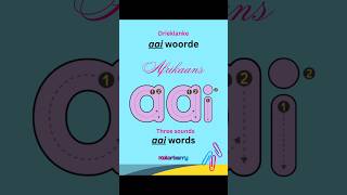 Learn Afrikaans “aai” How do I read Afrikaans Learn Afrikaans thriphtongs afrikaans grade1 [upl. by Einra]