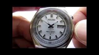 Seiko Bell Matic Alarm Watch [upl. by Alberic]