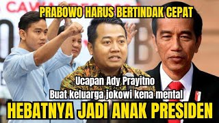 ADY PRAYITNO BERIKAN SINDIRAN KERAS KEPADA JOKOWI ORANG YANG HAUS KEKUASAAN ‼️ [upl. by Ruhl]