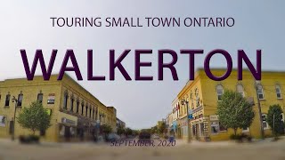 Touring Small Town Ontario Walkerton September 2020 [upl. by Anahpos]