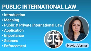 Public International Law  Difference between Public and Private International Law [upl. by Amocat838]