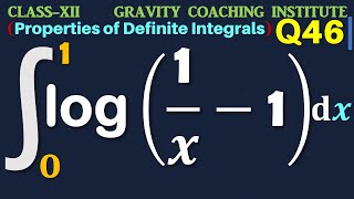 Q46  Integral 0 to 1 log 1x  1 dx  Integrate log 1x  1 dx from 0 to 1  Integrate log1x1dx [upl. by Dacie]