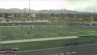 Riverton High School vs Copper Hills HS Boys Varsity Soccer [upl. by Hammerskjold]