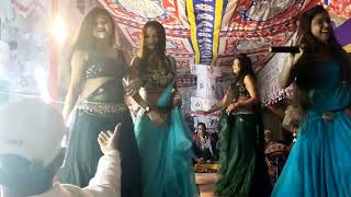 video trending Netaji ke first party nach program group dance nachvideo bhojpuri netaji [upl. by Aiam]