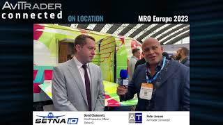 MRO EUROPE 2023  SETNA iO CEO David Chaimovitz [upl. by Lennor]