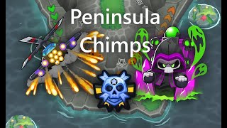 btd6 peninsula chimps guide i guess [upl. by Stryker50]