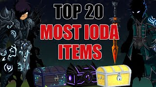 AQW Top 20 Most IoDA Items 2024  Popular Community Picks [upl. by True]