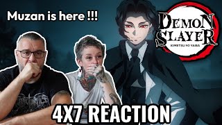 DEMON SLAYER 4X7 REACTION  quotStone Hashira Gyomei Himejimaquot Kimetsu No Yaiba  COUPLE REACTS [upl. by Una634]