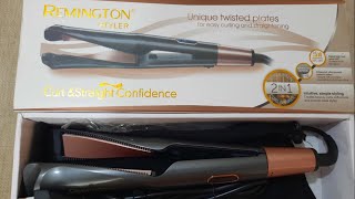 Remington curl and straight confidence 2in1straightener Review 2021 [upl. by Brena]