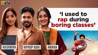 HipHop Tamizha Adhi Kashmira amp Anikha Interview With Harshini  PT Sir [upl. by Ylrac199]