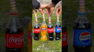 “Taste Test Coke vs Fanta vsPepsi ” 🔥😱 drink cokevsmentos drink [upl. by Rehpotsirk287]