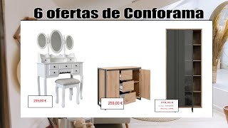 6 OFERTAS de DECORACIÓN de CONFORAMA PARA VESTIR TU HOGAR  Decoración elegante Conforama [upl. by Attennaj]