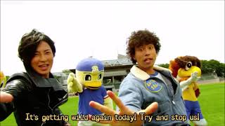 the kyoryugers and Cavgu team sing Gaburincho of Music AMV [upl. by Jenica]