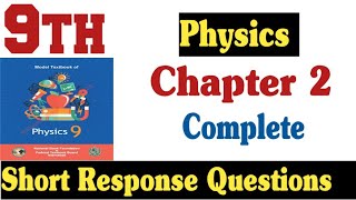 physics class 9 chapter 2 national book foundation physics class 9 chapter 2 new bookFazal Academy [upl. by Jangro]