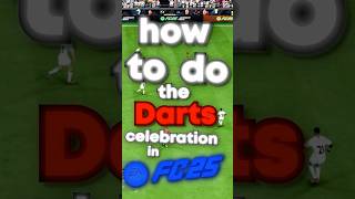 How to do the Darts celebration in EA FC 25🎯 futchamps fifa spurs footballsoccer [upl. by Ainaj]