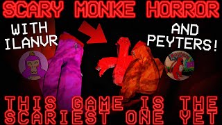 SCARY MONKE HORROR IS THE CRAZIEST GORILLA TAG HORROR GAME [upl. by Enitselec]