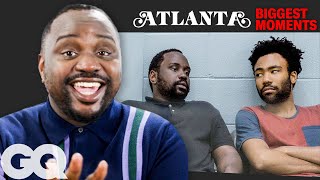 Brian Tyree Henry Breaks Down Atlantas Biggest Moments  GQ [upl. by Edny257]