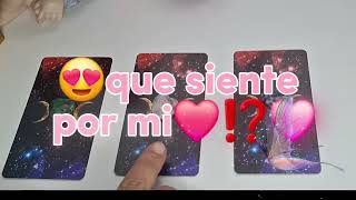 asmr tarot ❤️¿QUE SIENTE POR MI❤️ MIRA ESTE INTERACTIVO Y DESCUBRE 🔮❤️❤️✨❤️❤️✨❤️❤️ [upl. by Elinad690]