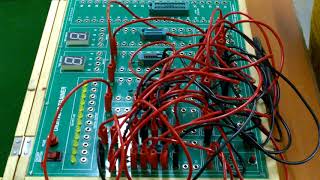 BCD Adder Using IC 7483 [upl. by Uella]