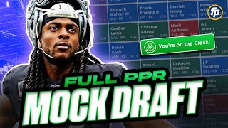 2024 Fantasy Football Mock Draft  PPR Expert Picks [upl. by Liebowitz137]