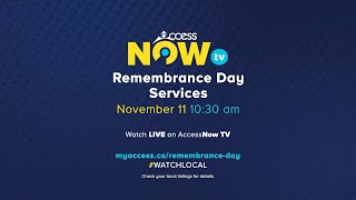 Weyburn Remembrance Day Services  November 11 2023  AccessNow TV [upl. by Ainerol320]