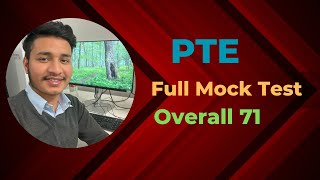 PTE Full Mock Test Practice Overall 71 [upl. by Eimmac888]