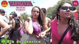 🇧🇷 CARNIVAL RIO DE JANEIRO BLOCO PARTY BANGALAFUMENGA  Brazil 2023【 4K 】 [upl. by Thurnau]