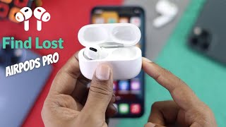 How to Find Lost AirPods Pro Case or Bud [upl. by Leach616]